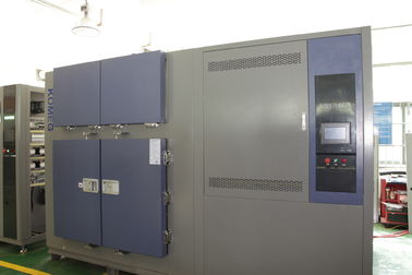 High Low Ambient Temp Thermal Shock Test Chamber 3-Zone Stainless Steel 966L